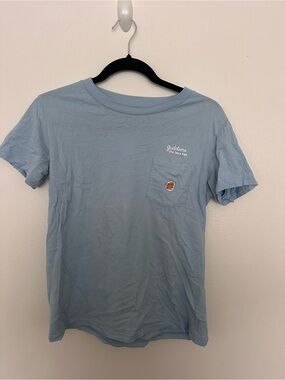 Uniqlo Blue Gudetama Pocket T-Shirt